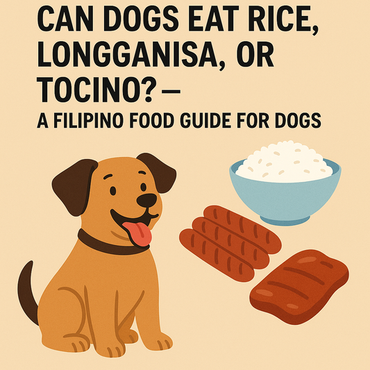 Can Dogs Eat Rice, Longganisa, or Tocino? – A Filipino Food Guide for Dogs