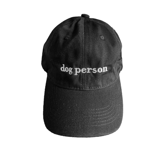 Dog Person Unisex Cap