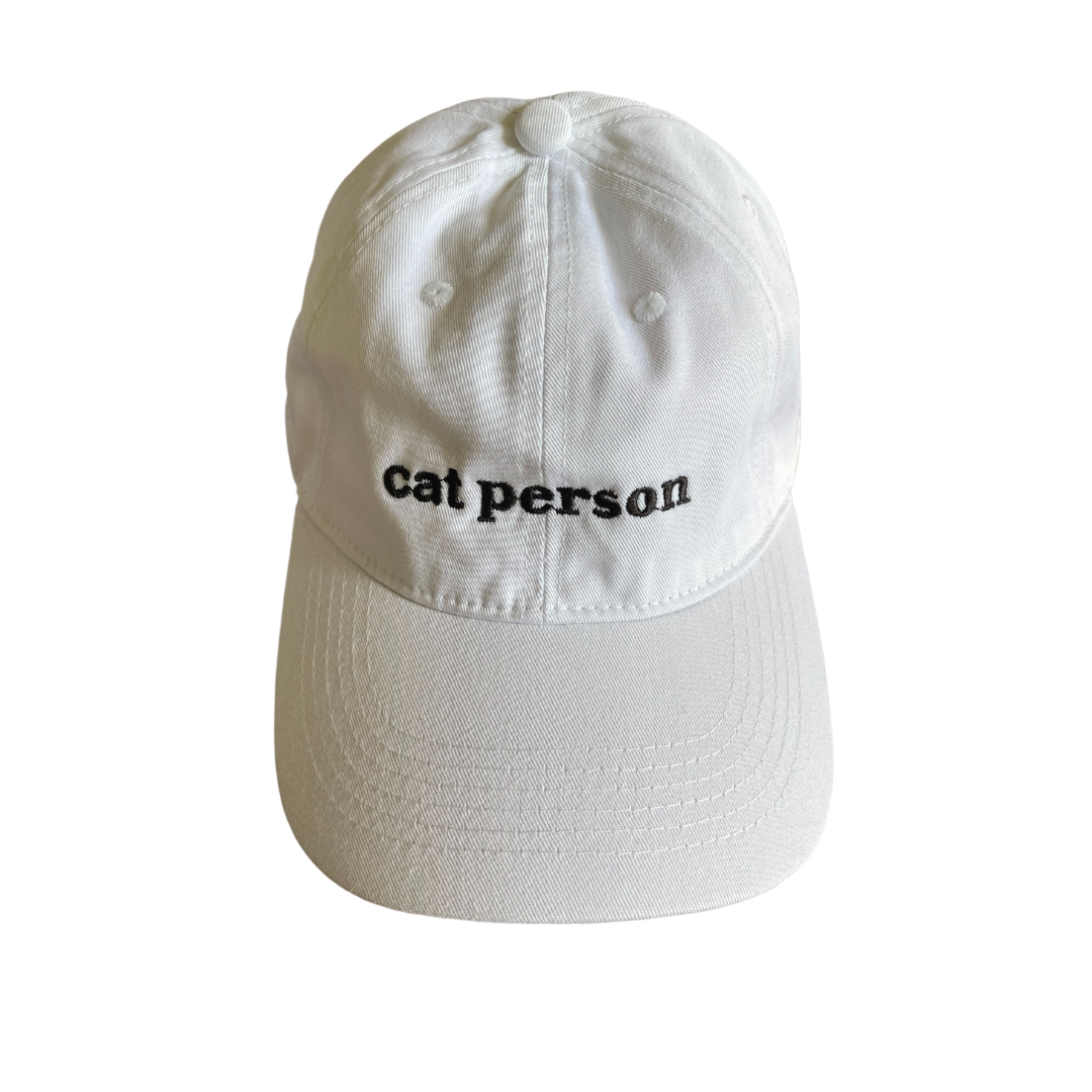 Cat Person Unisex Cap