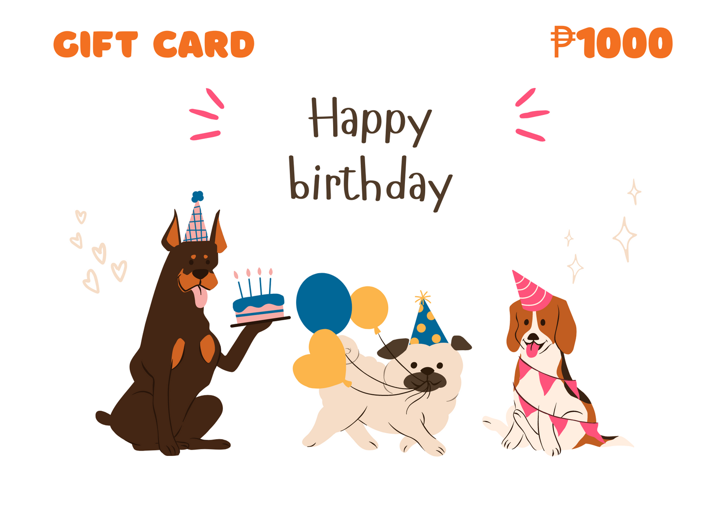 Pawsh Gift Card