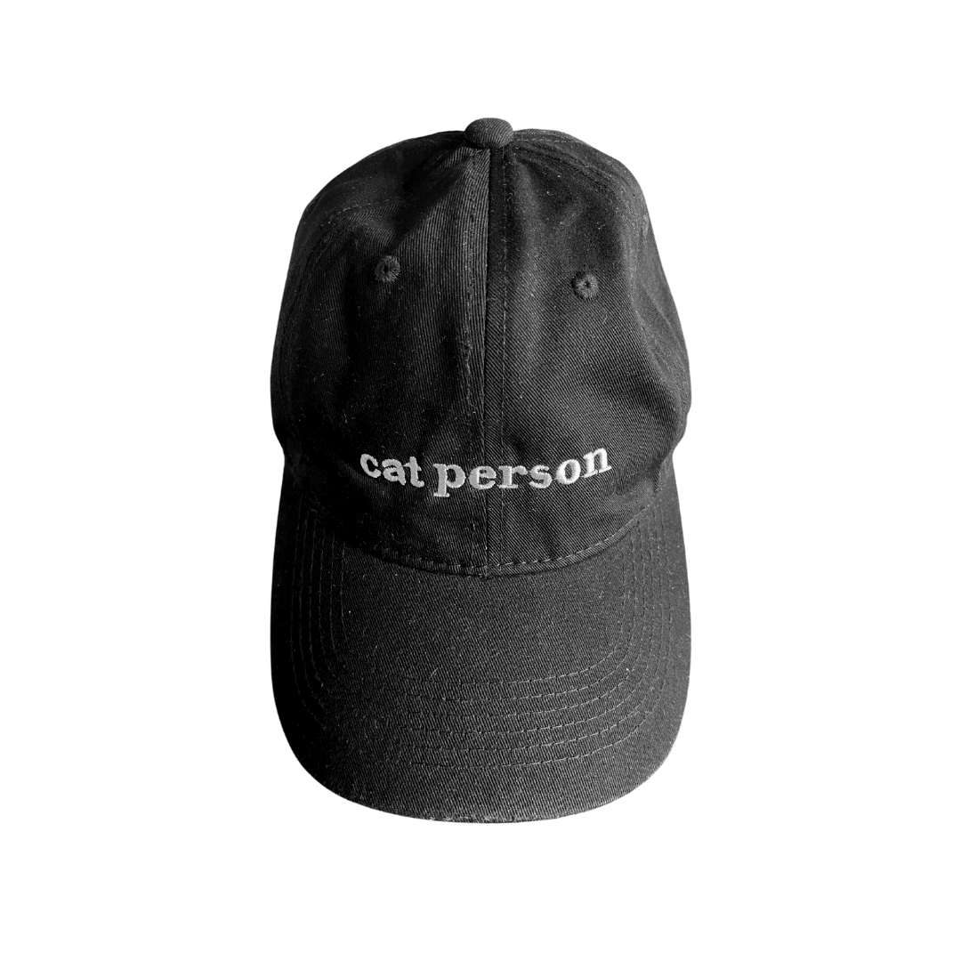 Cat Person Unisex Cap