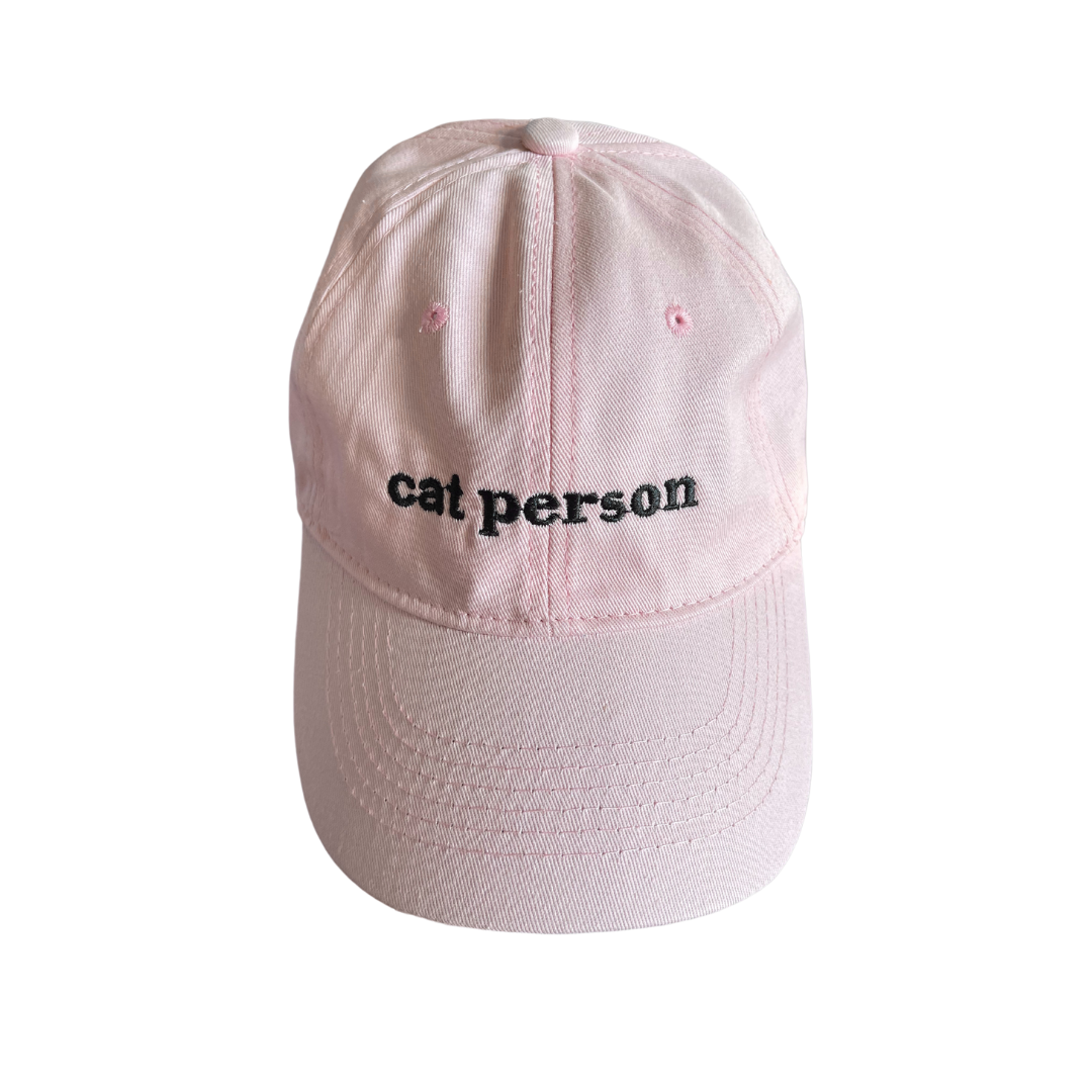 Cat Person Unisex Cap